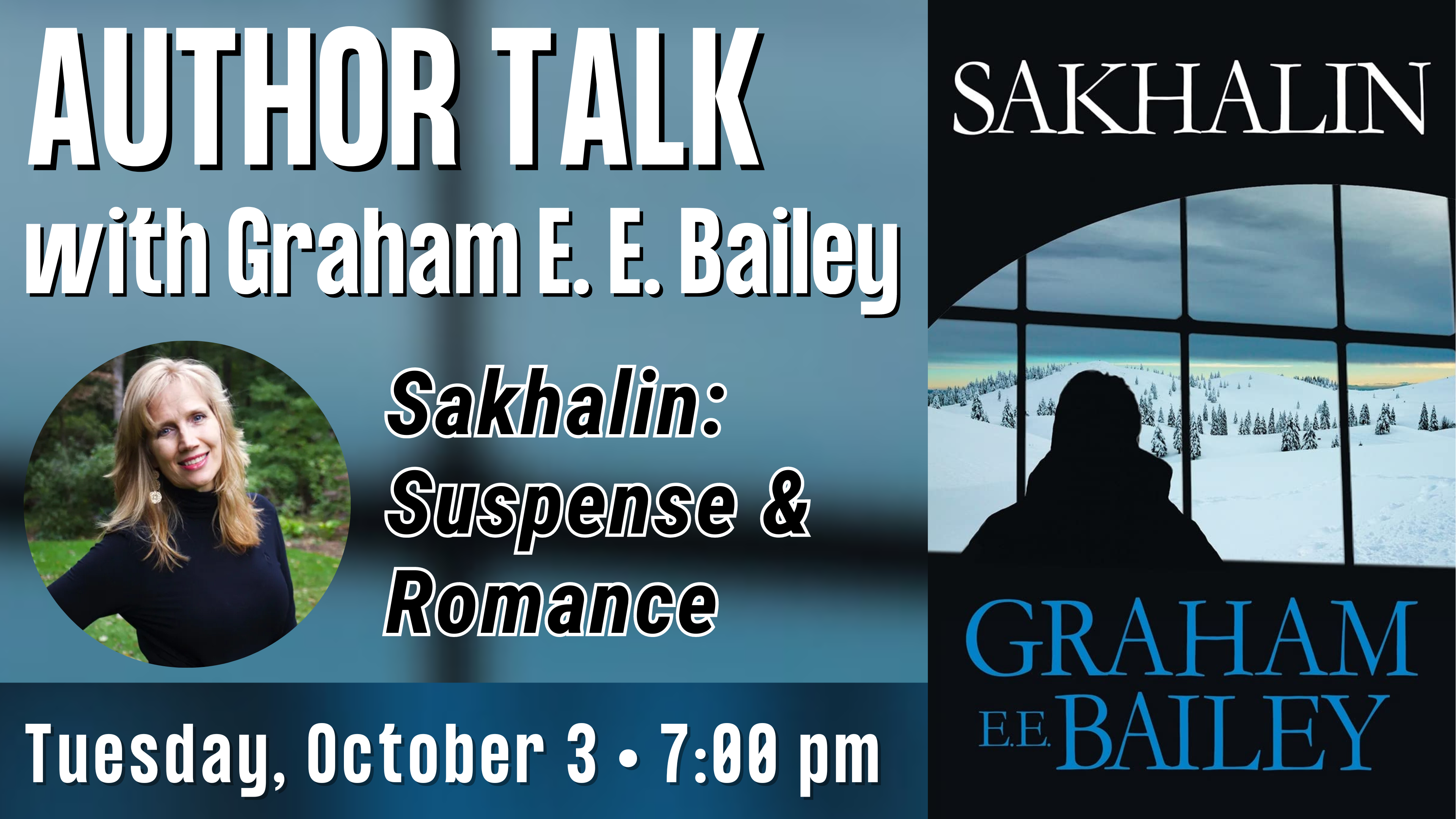 Author Talk - Graham E. E. Bailey